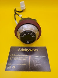 headlight/mirror switch incl trim